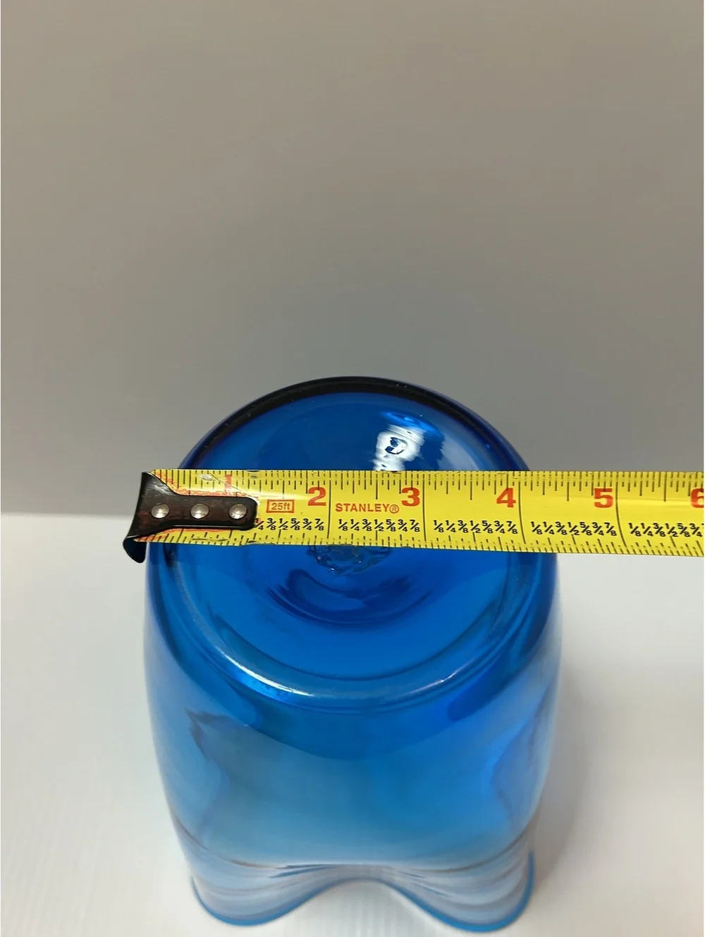 Blenko 404 Vase in Turquoise - medium Size 11 inches Tall